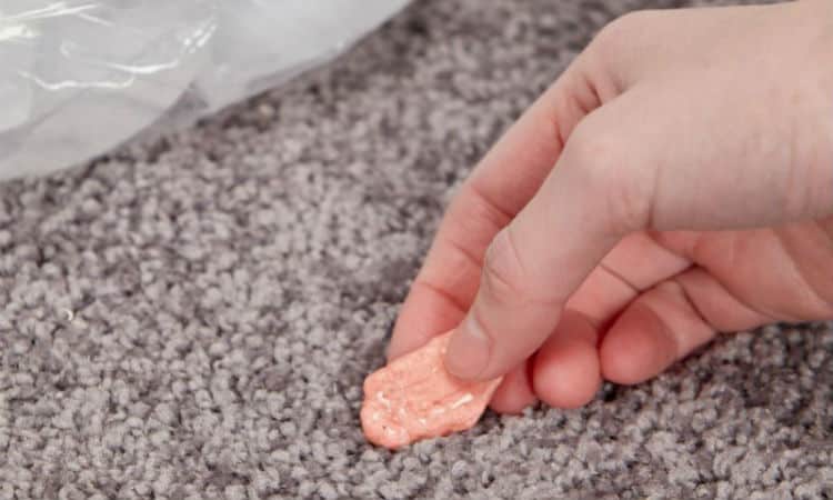 Remove gums - how to remove gum from a carpet